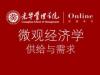 《微观经济学之供给与需求》课程