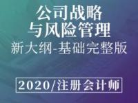 《注册会计师-公司战略与风险管理》课程