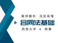 《合同法基础》课程